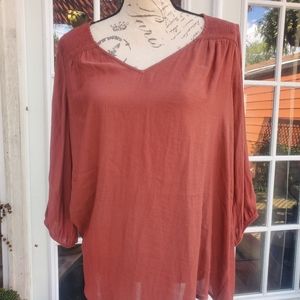 Torrid Women's Blouse Size 0 (Plus Size) EUC